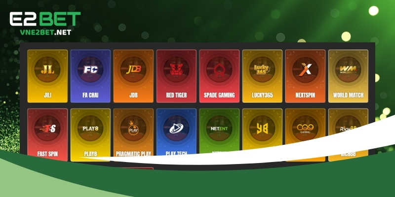 Điểm qua 3 sảnh quay hũ đình đám tại E2BET