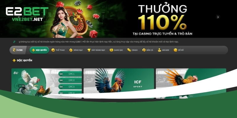 Lưu ý khi người chơi truy cập link vào E2BET